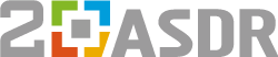 Logo ASDR 20e anniversaire - ASDR 20th anniversary logo